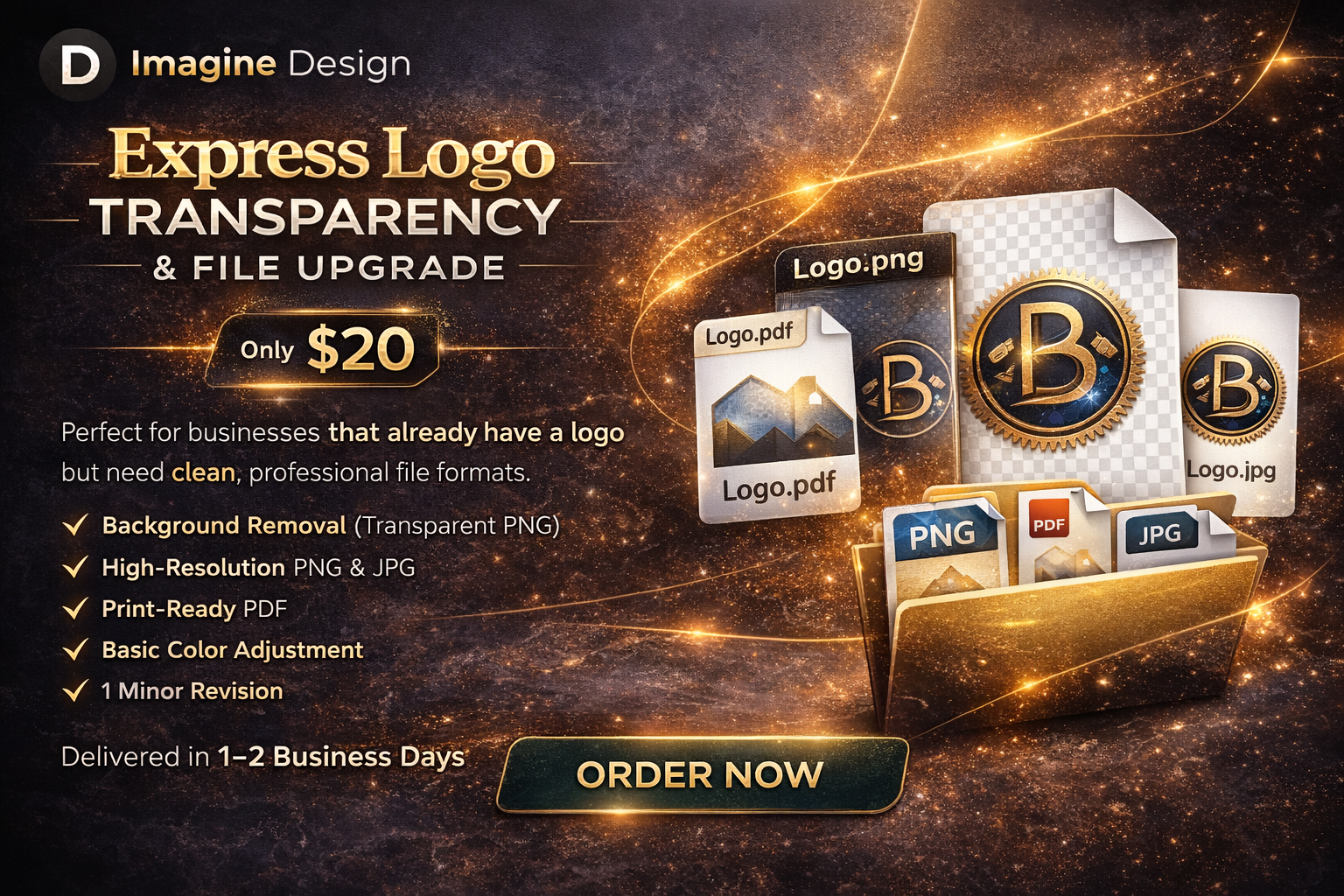 Express Logo Transparency & File Upgrade