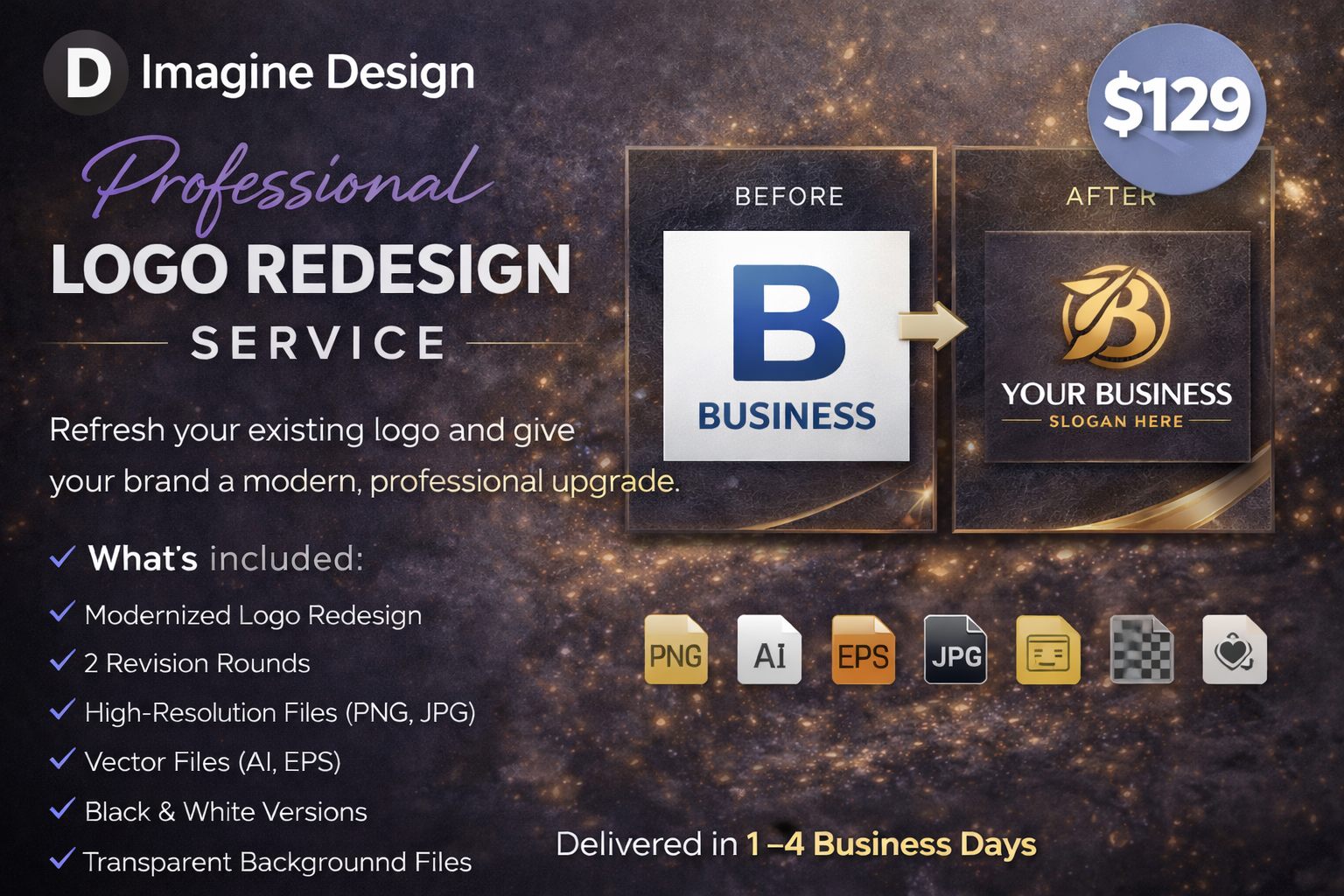 Professional Logo Redesign Service